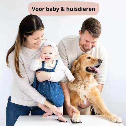 KleinGeluk® | Baby Hand- en Voetafdruk Set – Blijvend Aandenken aan de Eerste Momenten